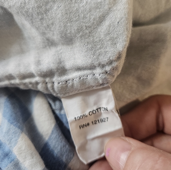 Johnnie-O Ashworth long sleeve button down large 100% cotton - Picture 5 of 6